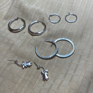 Miscellaneous earrings and rings